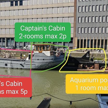 De Coaster & Aquarium Ponton Otel Rotterdam Dış mekan fotoğraf